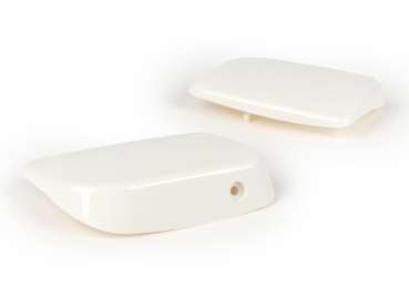 Preview: Bremspumpen-Abdeckung Set - BGM PRO - Vespa GTS 125-300 ccm (bis Bj. 2016) - weiß